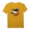 Filipino Flag Philippinisch T-Shirt - Klassisch geschnitten, doppelt genähter Saum, ideal für nationale Anlässe und Landestypische Outfits