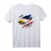 Filipino Flag Philippinisch T-Shirt - Klassisch geschnitten, doppelt genähter Saum, ideal für nationale Anlässe und Landestypische Outfits