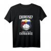 Exercise I Thought You Said Extra Rice Philippines T-Shirt - Lustiges Reiseführer Shirt für Philippinen Fans & Reisende