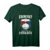 Exercise I Thought You Said Extra Rice Philippines T-Shirt - Lustiges Reiseführer Shirt für Philippinen Fans & Reisende