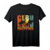 Cebu City Philippines Retro Vintage Distressed T-Shirt – Souvenir & Urlaubsgeschenk für Insel- und Strandliebhaber