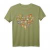Pilzherz Mycologie T-Shirt – Lustiges Pilz-Futtersuche Motiv für Pilzliebhaber, Jäger & Naturfreunde, Geschenk für Männer & Frauen