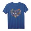 Pilzherz Mycologie T-Shirt – Lustiges Pilz-Futtersuche Motiv für Pilzliebhaber, Jäger & Naturfreunde, Geschenk für Männer & Frauen