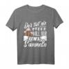 Der tut nix Der will nur Pilze sammeln T-Shirt – Lustiges Geschenk für Pilzsammler und Waldliebhaber
