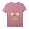 Damen Laubfrosch auf einem Pilz T-Shirt mit V-Ausschnitt – Perfektes Geschenk für Froschliebhaber und Naturfans