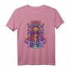 HapKoala T-Shirt mit Trippy Love, Peace & Shrooms - Buntes Psychedelic Design mit Third Eye & Pineal Gland Motiv