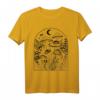 Fairy Grunge Fairycore T-Shirt mit Pilz- und Mondphasen-Motiv - Ästhetische Gothic Kleidung für Damen und Herren