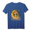 Cottagecore Mond Pilz T-Shirt - Ästhetisches Naturdesign mit Mond und Pilz für Fans des märchenhaften Stils