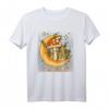 Cottagecore Mond Pilz T-Shirt - Ästhetisches Naturdesign mit Mond und Pilz für Fans des märchenhaften Stils