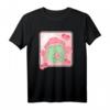 Cottagecore Kawaii Frosch T-Shirt mit Erdbeermilch & Pilz – Süßes Retro-Design für Damen, Herren & Kinder