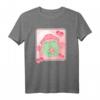 Cottagecore Kawaii Frosch T-Shirt mit Erdbeermilch & Pilz – Süßes Retro-Design für Damen, Herren & Kinder
