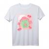 Cottagecore Kawaii Frosch T-Shirt mit Erdbeermilch & Pilz – Süßes Retro-Design für Damen, Herren & Kinder