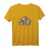 Cottagecore Graphic & Cute Igel Pilze Waldstumpf T-Shirt – Magische Wald-Motive für Natur- und Vintage-Liebhaber