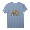 Cottagecore Graphic & Cute Igel Pilze Waldstumpf T-Shirt – Magische Wald-Motive für Natur- und Vintage-Liebhaber