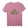 Cottagecore Graphic & Cute Igel Pilze Waldstumpf T-Shirt – Magische Wald-Motive für Natur- und Vintage-Liebhaber