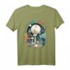 Aesthetic Goblincore & Cottagecore Pilz T-Shirt mit Mondphasen - Dunkle Natur- und Fairycore-Mode für Waldliebhaber