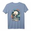 Aesthetic Goblincore & Cottagecore Pilz T-Shirt mit Mondphasen - Dunkle Natur- und Fairycore-Mode für Waldliebhaber