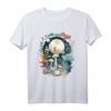 Aesthetic Goblincore & Cottagecore Pilz T-Shirt mit Mondphasen - Dunkle Natur- und Fairycore-Mode für Waldliebhaber