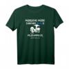 Pilzjäger T-Shirt für Männer - Morgens Müde Abends Blau, Pilzsammler Geschenk für Pilzliebhaber & Sammler