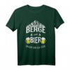 Berge Und Bier Darum Bin Ich Hier Für - Lustiges Wander- und Bergsteiger T-Shirt für Bergliebhaber und Bierfans