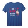 I Like K-Pop and Maybe 3 People Finger Herz Zeichen Gayo T-Shirt – Perfektes Geschenk für K-Pop Fans & Koreanische Kultur Liebhaber