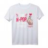 I Like K-Pop and Maybe 3 People Finger Herz Zeichen Gayo T-Shirt – Perfektes Geschenk für K-Pop Fans & Koreanische Kultur Liebhaber