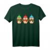 Weihnachseule T-Shirt für Frauen und Kinder - Winterliches Eulen Shirt als Geschenkidee für Eulenliebhaber