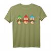 Weihnachseule T-Shirt für Frauen und Kinder - Winterliches Eulen Shirt als Geschenkidee für Eulenliebhaber