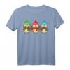 Weihnachseule T-Shirt für Frauen und Kinder - Winterliches Eulen Shirt als Geschenkidee für Eulenliebhaber