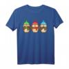 Weihnachseule T-Shirt für Frauen und Kinder - Winterliches Eulen Shirt als Geschenkidee für Eulenliebhaber