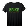 Lächeln statt Hecheln T-Shirt für E-Bike & Fahrradliebhaber - Trendiges Geschenk für Mountainbike, Pedelec, Downhill & mehr