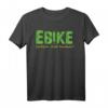 Lächeln statt Hecheln T-Shirt für E-Bike & Fahrradliebhaber - Trendiges Geschenk für Mountainbike, Pedelec, Downhill & mehr