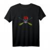 Fluss Paddel Skulls Wasser Kajak Rafting T-Shirt - Klassisch geschnitten für Wasser- und Paddelsport Fans