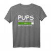 Pups wird geladen bitte warten - Lustiges Pups T-Shirt als witziges Geschenk für alle Pupser und Furz-Fans