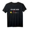 HapKoala T-Shirt mit Planetensystem - Perfektes Geschenk für Astronomie Fans & Weltraumliebhaber