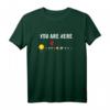HapKoala T-Shirt mit Planetensystem - Perfektes Geschenk für Astronomie Fans & Weltraumliebhaber