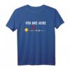 HapKoala T-Shirt mit Planetensystem - Perfektes Geschenk für Astronomie Fans & Weltraumliebhaber