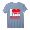 Lustiges Regensburg Skyline T-Shirt - Geschenk für Oberpfalz Fans, Familie & Freunde zu Geburtstag oder Weihnachten