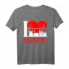 Lustiges Regensburg Skyline T-Shirt - Geschenk für Oberpfalz Fans, Familie & Freunde zu Geburtstag oder Weihnachten