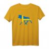 Elch Schweden Flagge T-Shirt – Perfektes Fan- und Reisesouvenir für Schweden-Liebhaber nach Stockholm, Göteborg oder Småland