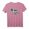 Elch Schweden Flagge T-Shirt – Perfektes Fan- und Reisesouvenir für Schweden-Liebhaber nach Stockholm, Göteborg oder Småland