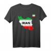 Retro iranisches Fußball Trikot Ball Reise T-Shirt – Klassisch geschnitten, langlebig, ideal für Fußballfans und Sammler