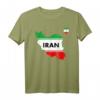 Retro iranisches Fußball Trikot Ball Reise T-Shirt – Klassisch geschnitten, langlebig, ideal für Fußballfans und Sammler