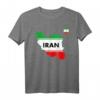 Retro iranisches Fußball Trikot Ball Reise T-Shirt – Klassisch geschnitten, langlebig, ideal für Fußballfans und Sammler