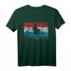 Luxemburg Flagge Umriss Silhouette T-Shirt – Stolz auf Luxemburg, Europa und Benelux Länder