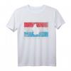 Luxemburg Flagge Umriss Silhouette T-Shirt – Stolz auf Luxemburg, Europa und Benelux Länder