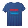 Luxemburg Flagge T-Shirt im Vintage Stil - Perfekt für Reisen, Urlaub & Stolz auf Luxemburg und die EU