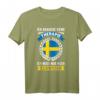 Schweden Urlaub Backpacker T-Shirt - Witziges Reise Spruch Geschenk für Damen und Herren