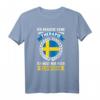 Schweden Urlaub Backpacker T-Shirt - Witziges Reise Spruch Geschenk für Damen und Herren