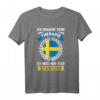 Schweden Urlaub Backpacker T-Shirt - Witziges Reise Spruch Geschenk für Damen und Herren